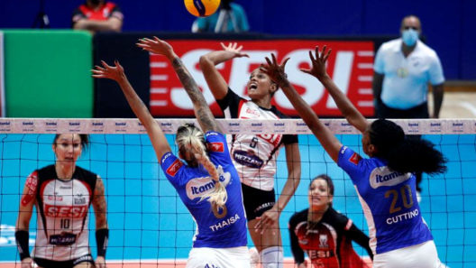 Itambé/Minas x Sesi Bauru Superliga 2020/21 Vôlei feminino