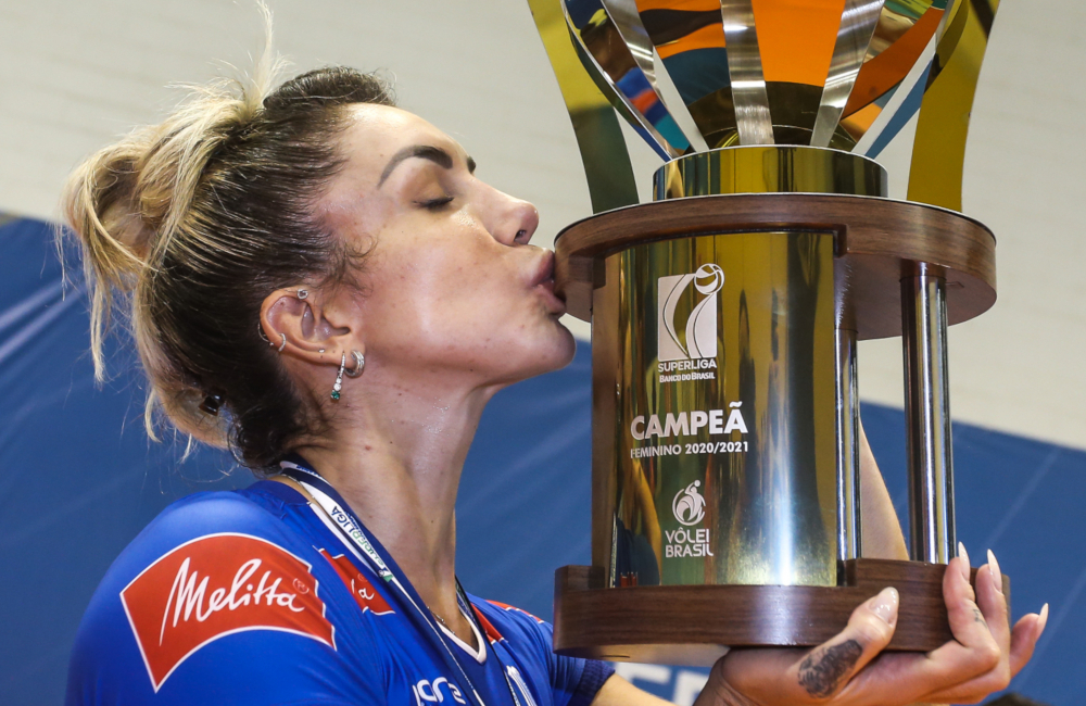 Thaisa Minas campeão Superliga feminina 2020/21