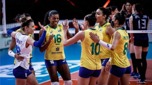 Brasil x Japão - Liga das Nações feminina