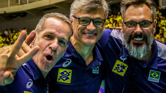 Renan Dal Zotto, Ricardo Tabach e Carlos Schwanke