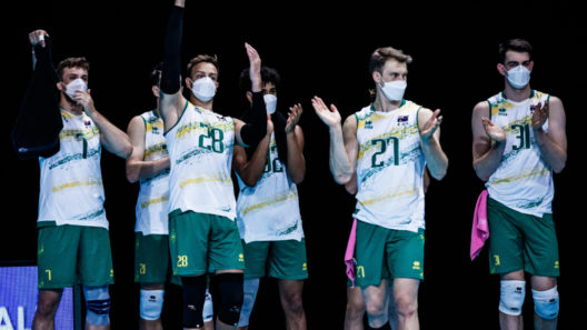 Australia Brasil Masculino VNL 2021