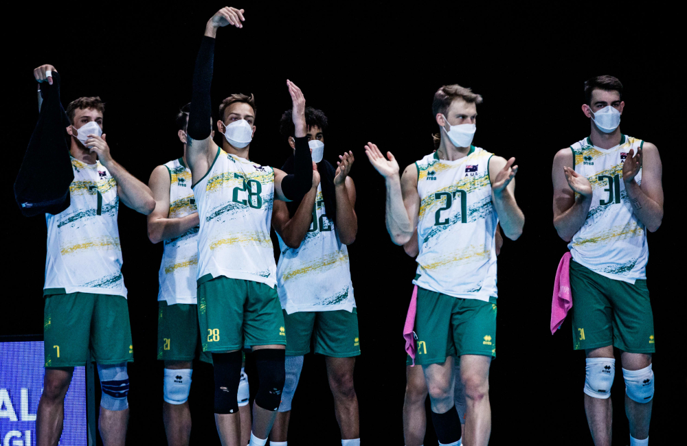 Australia Brasil Masculino VNL 2021