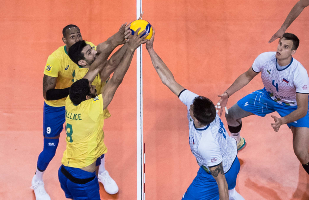Brasil e Eslovênia disputa na rede pela VNL - 15.06