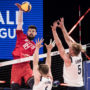 Egor Kliuka Rússia vence Estados Unidos VNL