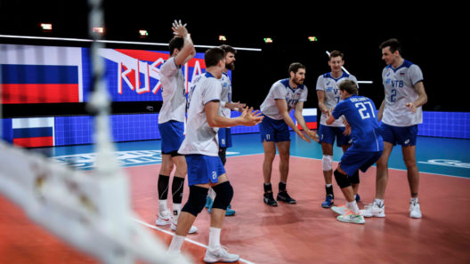 Rússia vence Alemanha VNL 21.06