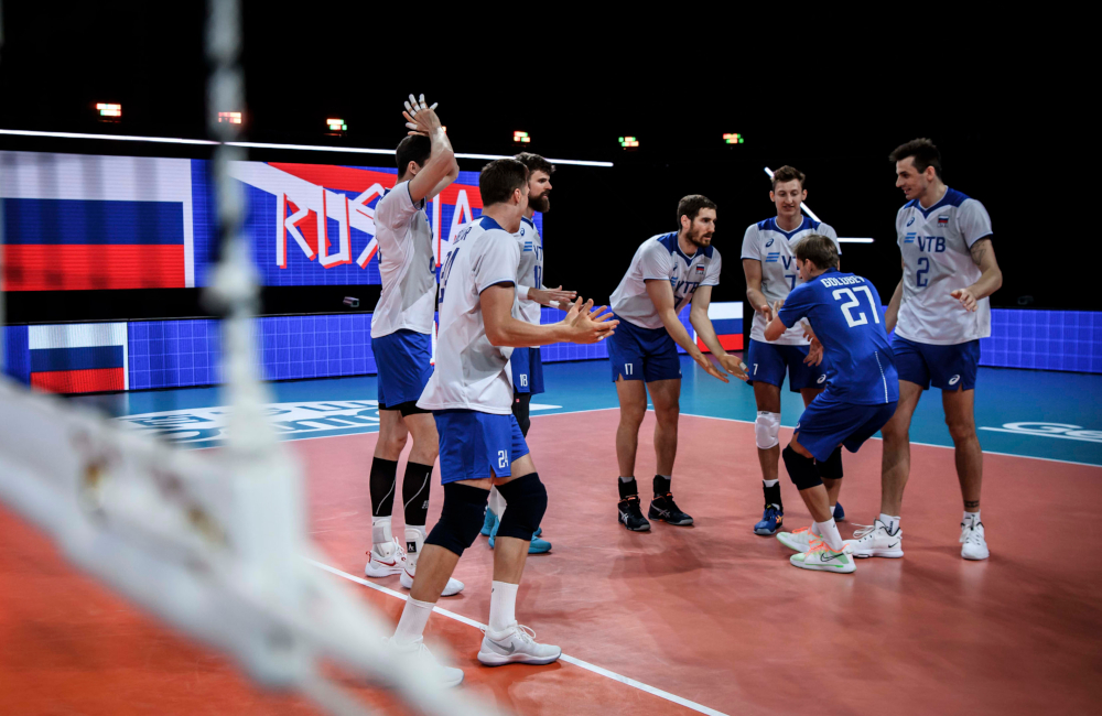 Rússia vence Alemanha VNL 21.06