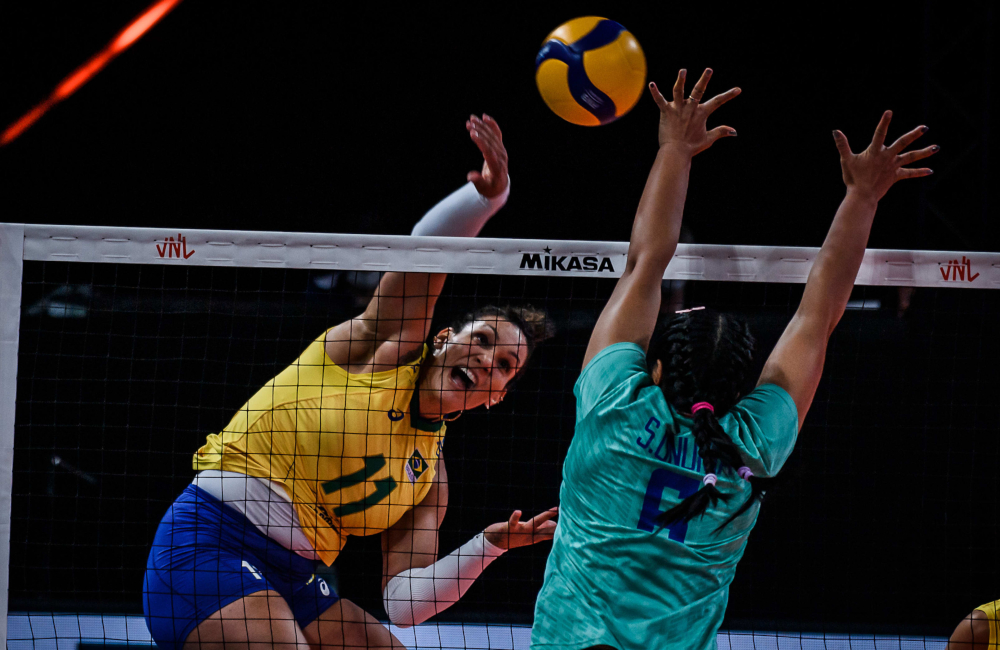 Tandara e Brasil vence Tailândia na VNL