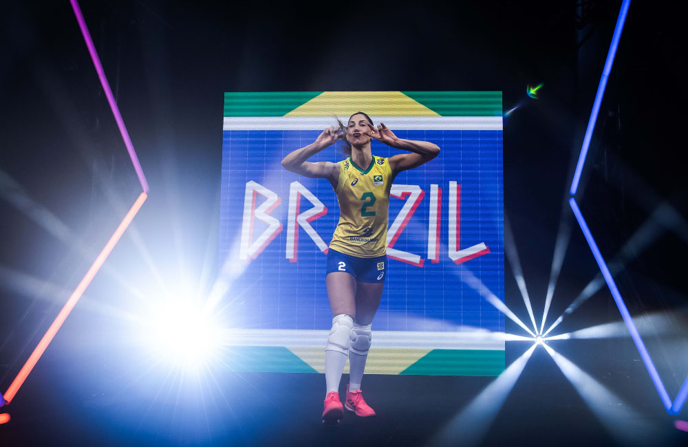Carol Gattaz é a quinta melhor jogadora de 2021, segundo FIVB