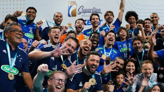 Sada Cruzeiro é campeão da Superliga de vôlei