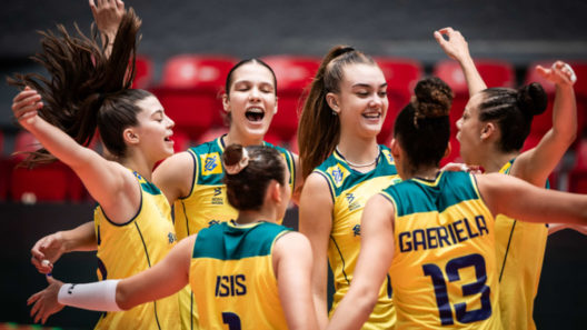 Brasil ficou com a medalha de bronze no Campeonato Mundial