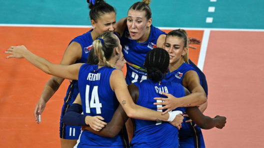 Itália venceu a Franca nas quartas de final