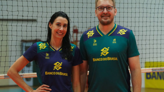 Sheilla e André Heller vão fazer da comissão técnica do Brasil