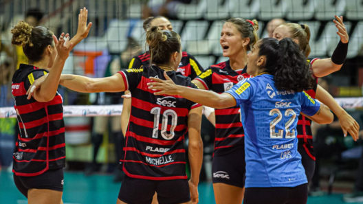Sesc RJ Flamengo é o quinto colocado da Superliga