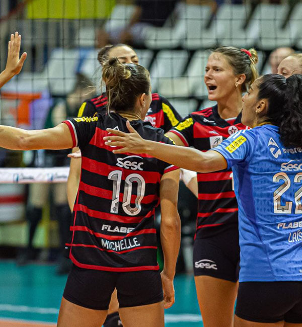 Sesc RJ Flamengo é o quinto colocado da Superliga