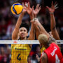 Brasil conseguiu neutralizar Vargas e ganhou da Turquia por 3 sets a 1 (Foto: FIVB/Divulgação)